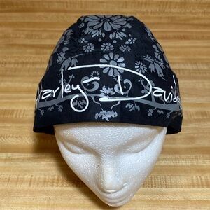 Harley Davison Headwrap Baroque Black Mens One Size NWT
